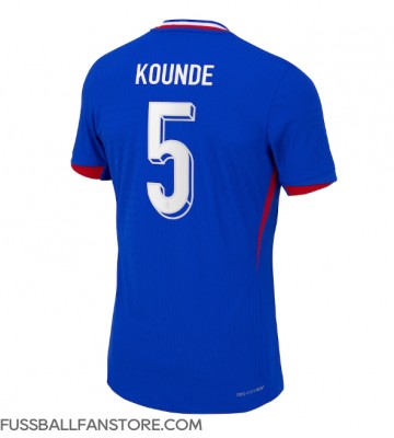 Frankreich Jules Kounde #5 Replik Heimtrikot EM 2024 Kurzarm